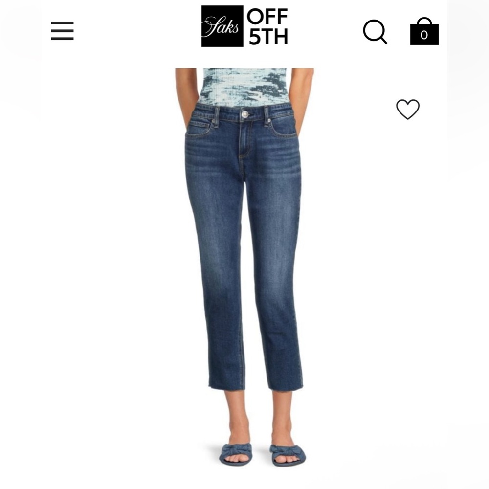 RAG & BONE Capri Cropped Heritage Jeans 30